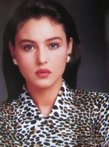 Monica Bellucci giovanissima